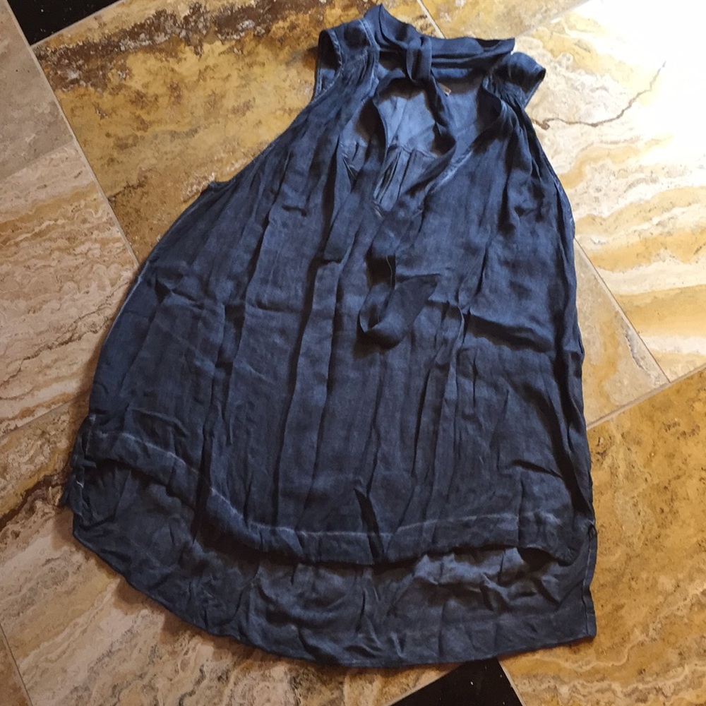 Free People denim look 100% rayon